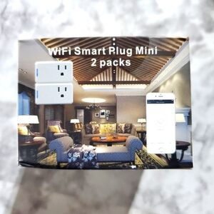 NIB Wifi Smart Mini Plugs 2 Pack White‎